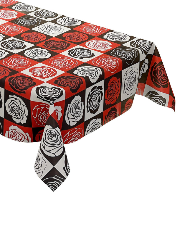 Wachstuch Tischdecke Rosen