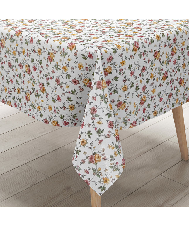 Wachstuch Tischdecke Blumenranken