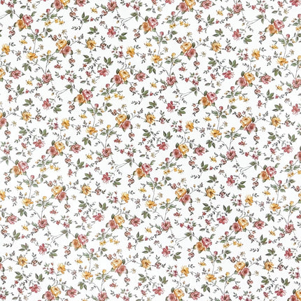 Wachstuch Tischdecke Blumenranken