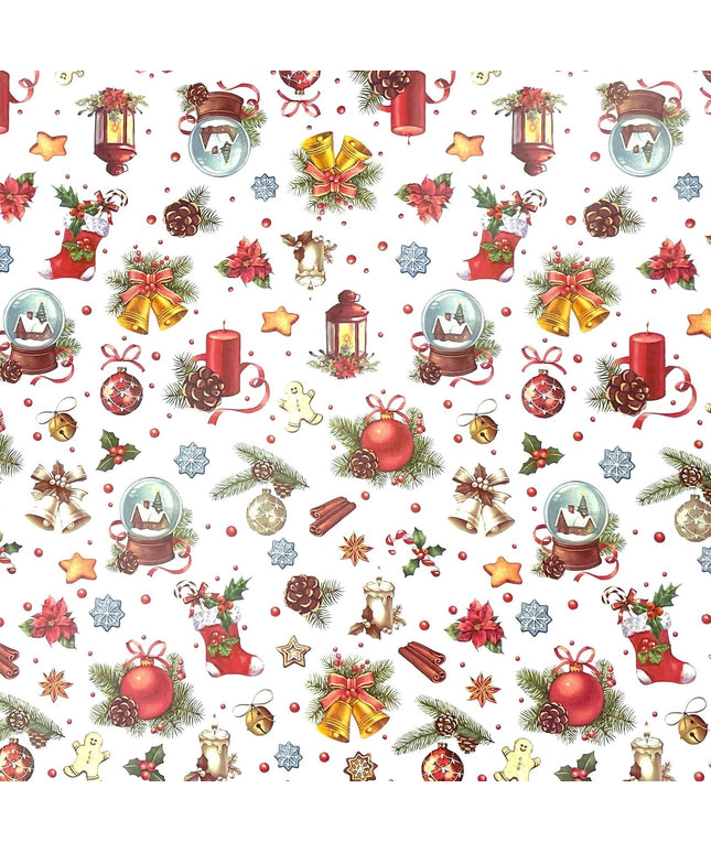 Wachstuch Rolle SONDERPOSTEN Weihnachten K18A Rollenware