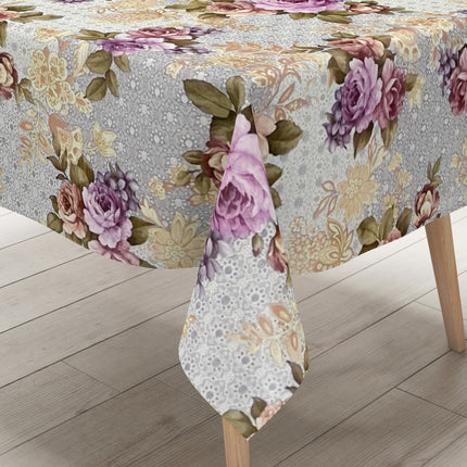 Wachstuch Tischdecke Rosen PVC-Tischdecke