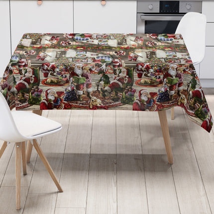 Wachstuch Rolle Weihnachten K25D Weihnachtshaus Bordürenmuster Rollenware