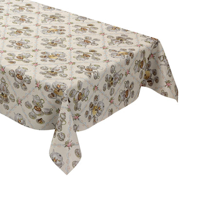 Wachstuch Tischdecke Kuchen und Kaffee