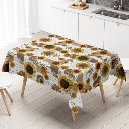 Wachstuchtischdecke Sonnenblumen Blumen Blüten