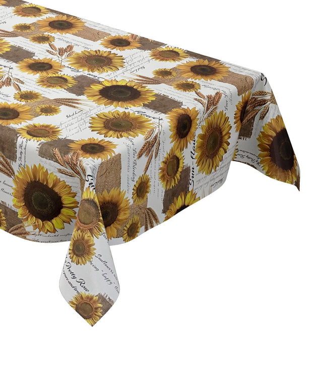 Wachstuchtischdecke Sonnenblumen Blumen Blüten