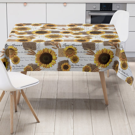Wachstuchtischdecke Sonnenblumen Blumen Blüten