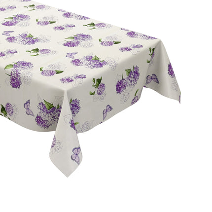 Wachstuch Tischdecke Hortensie