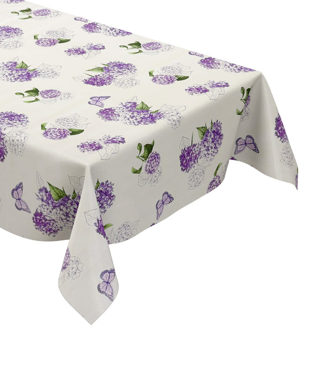 Wachstuch Tischdecke Hortensie