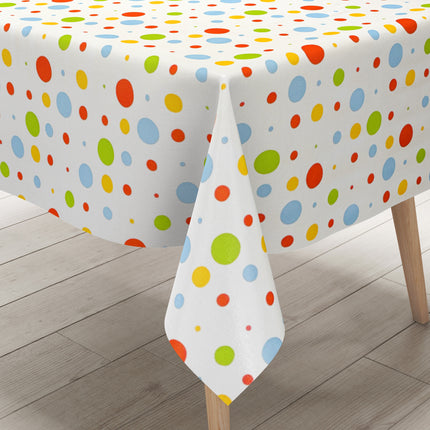 Wachstuchrolle Meterware Rollenware KE45410 bunte Punkte