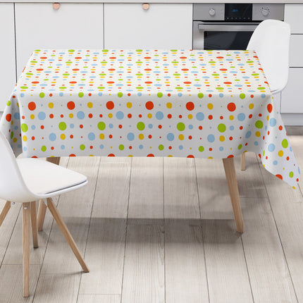 Wachstuchrolle Meterware Rollenware KE45410 bunte Punkte