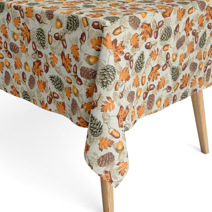 Jacquard Tischdecke aus beschichteter Baumwolle mit Fleckenschutz LLOT –