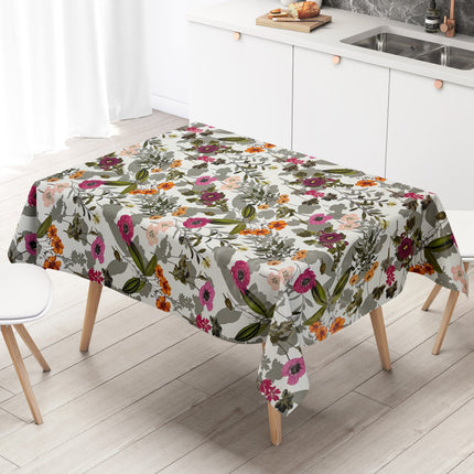 Wachstuch Tischdecke Blumenwiese
