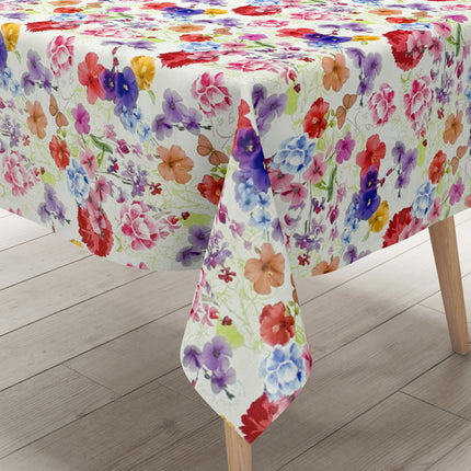 Wachstuch Tischdecke Blumen