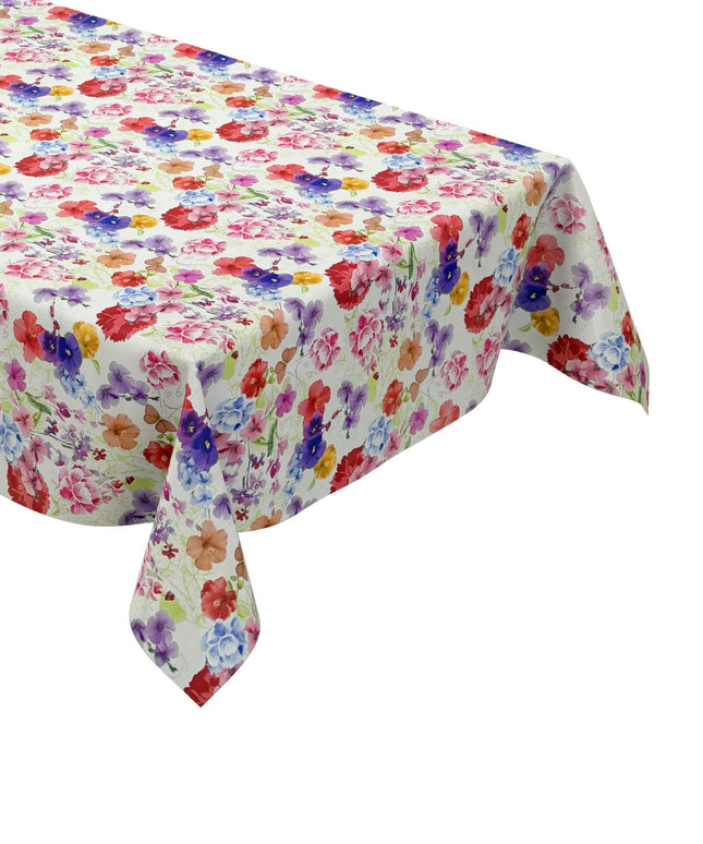 Wachstuch Tischdecke Blumen