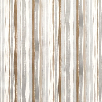 Wachstuch Tischdecke streifen bronze silber