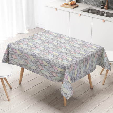 Wachstuchtischdecke eckig rund oval Blätter Laub Herbst