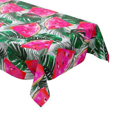 Wachstuch Tischdecke eckig rund oval Dschungel Melone
