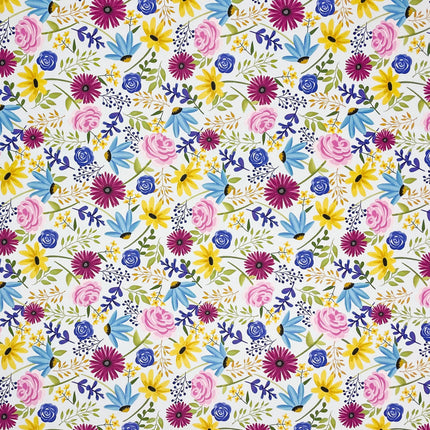 abwaschbare PVC Wachstuchtischdcke eckig rund oval kevkus blumen Dschungel Sommer Frühjahr