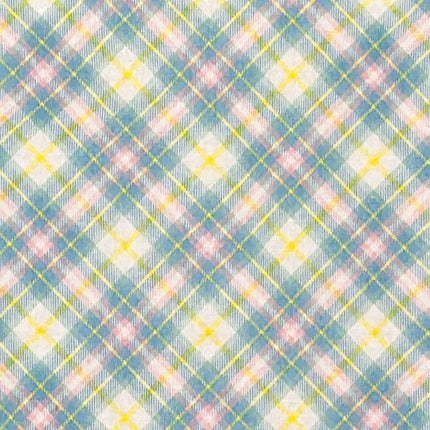 fleckenabweisende beschichtete Baumwoll Tischdecke pastellfarben kariert