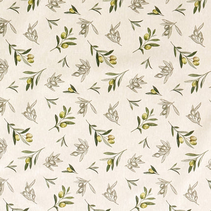 Jacquard Tischdecke beschichtete Baumwolle Fleckenschutz OIL Oliven mediterran eckig rund oval