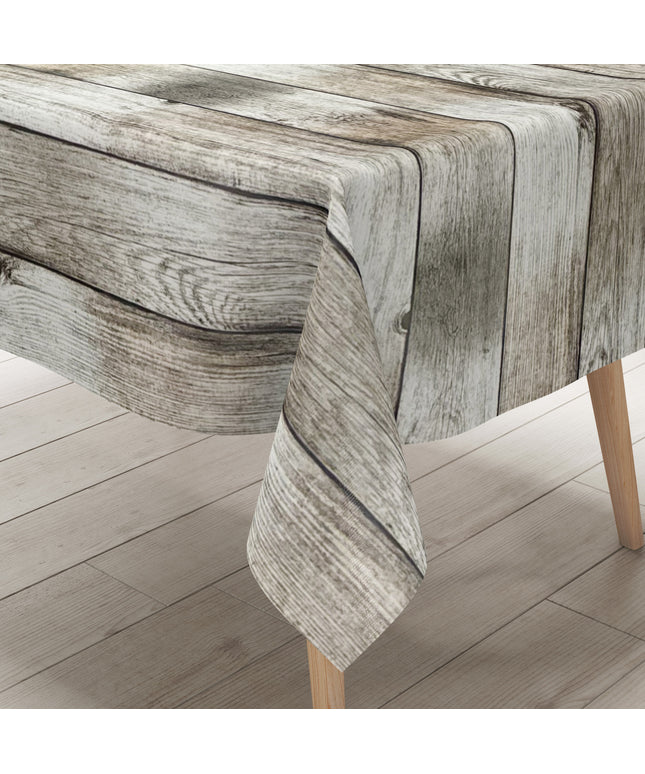 Wachstuch Tischdecke Holz Dielen