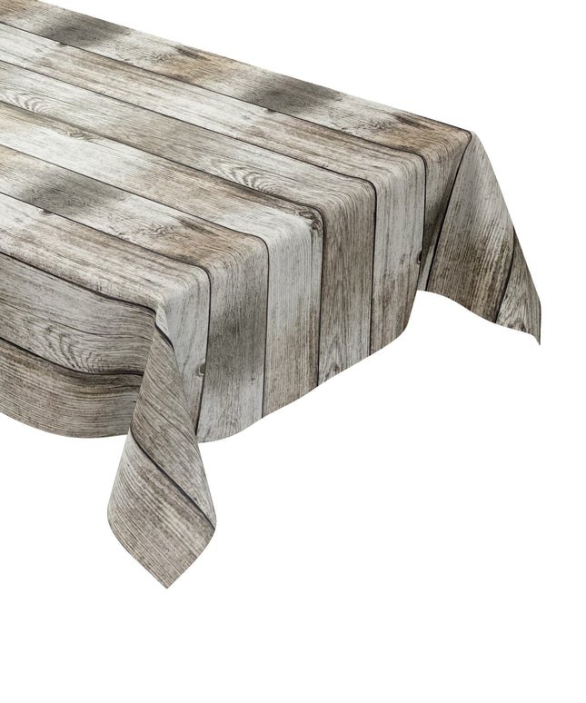 Wachstuch Tischdecke Holz Dielen