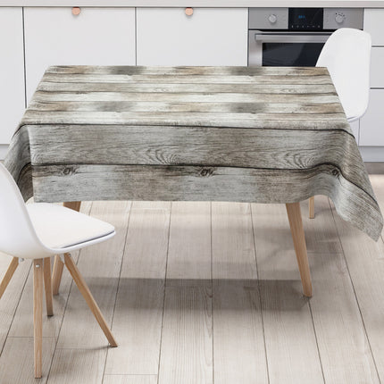 Wachstuch Tischdecke Holz Dielen