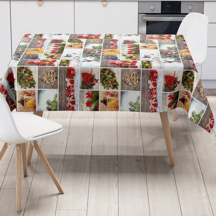 Wachstuch Rolle Weihnachten P1032-1 Patchwork Licht Rollenware