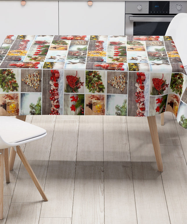 Wachstuch Rolle Weihnachten P1032-1 Patchwork Licht Rollenware