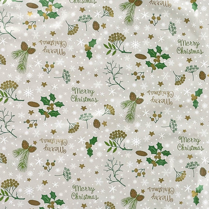 Wachstuch Rolle Weihnachten P1034-3 Merry Christmas Rollenware
