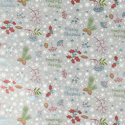 Wachstuch Rolle Weihnachten P1034-4 Merry Christmas Rollenware
