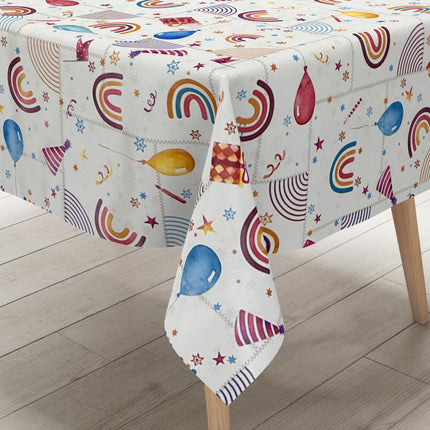 Wachstuch Tischdecke Fasching
