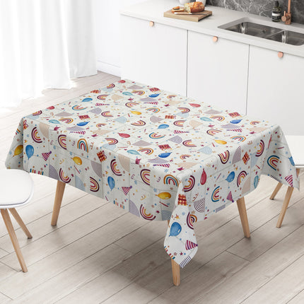 Wachstuch Tischdecke Fasching