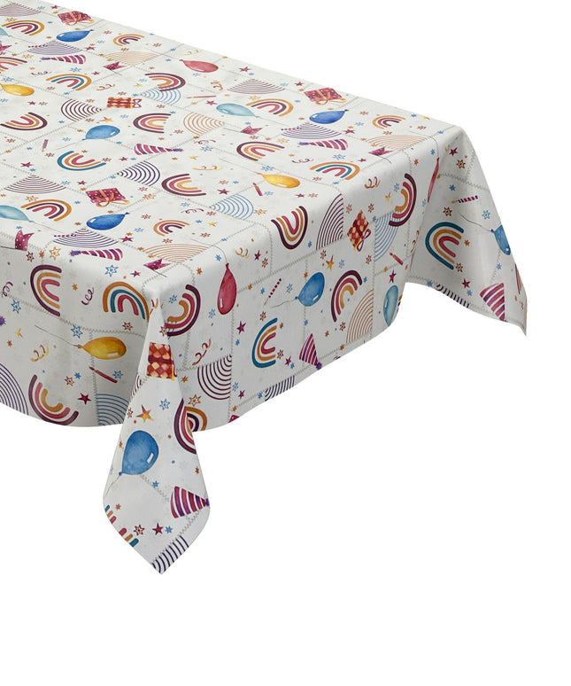 Wachstuch Tischdecke Fasching