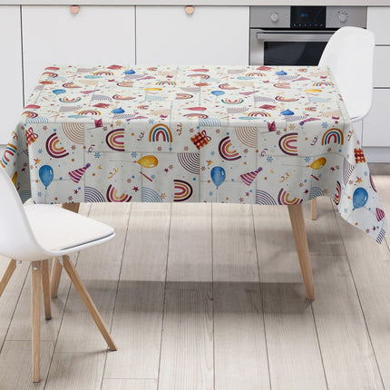 Wachstuch Tischdecke Fasching