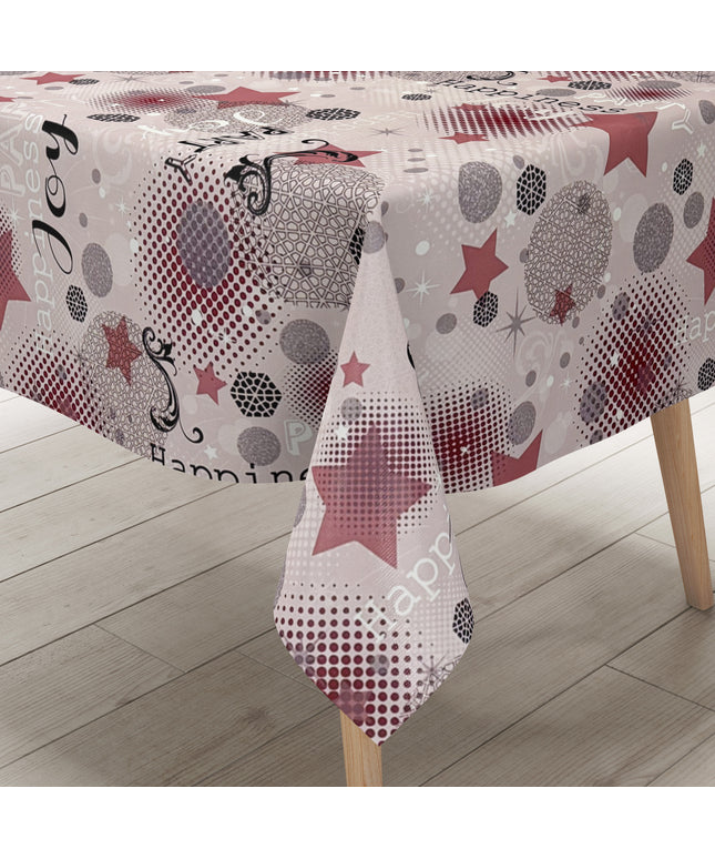 Wachstuch Tischdecke Silvester Fasching