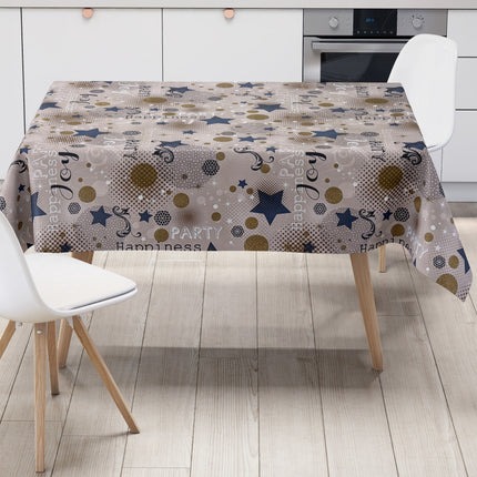 Wachstuch Tischdecke Silvester