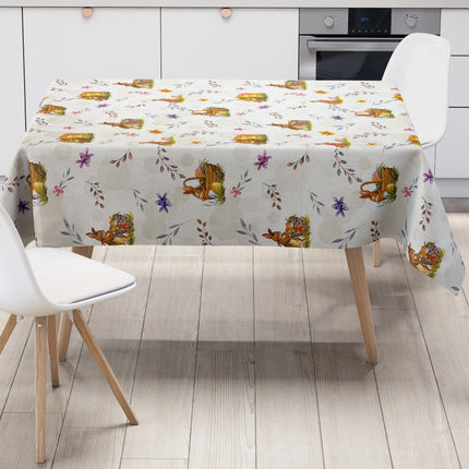 Wachstuch Tischdecke geprägt P1150-1 Ostern Osterhase Osterei eckig rund oval