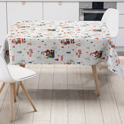 Wachstuch Tischdecke Weihanchten HoHoHo