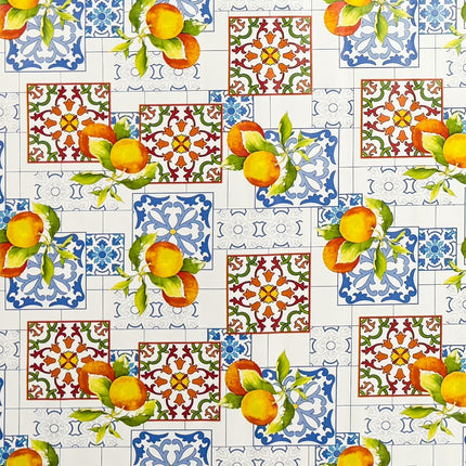 Wachstuch Tischdecke Mosaik Fliesen