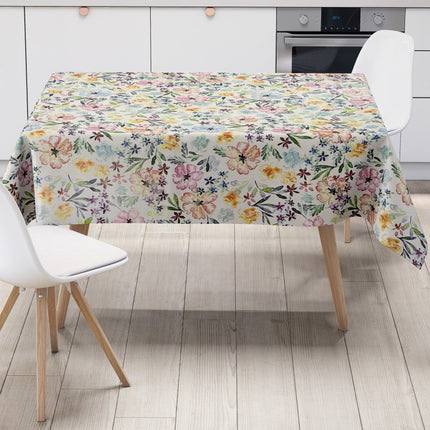 Wachstuch Tischdecke P1192-1 Sommer Blumenwiese abwaschbar eckig rund oval