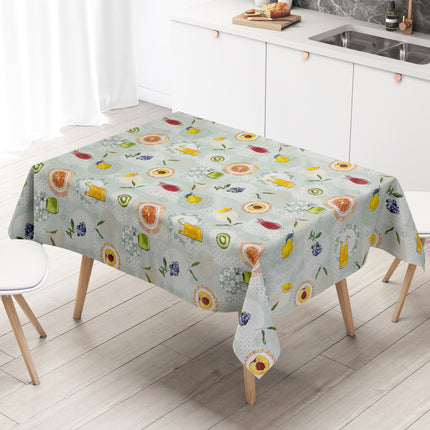 Wachstuch Tischdecke Früchte Cocktails