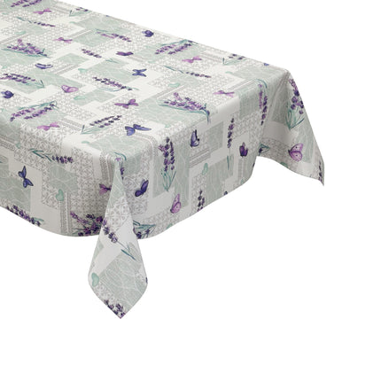 Wachstuch Tischdecke Lavendel