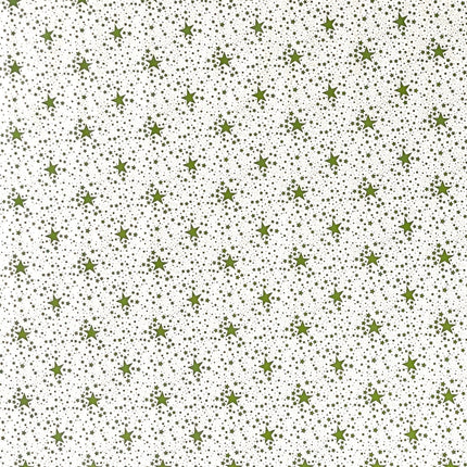 Wachstuch Tischdecke grüne Sterne