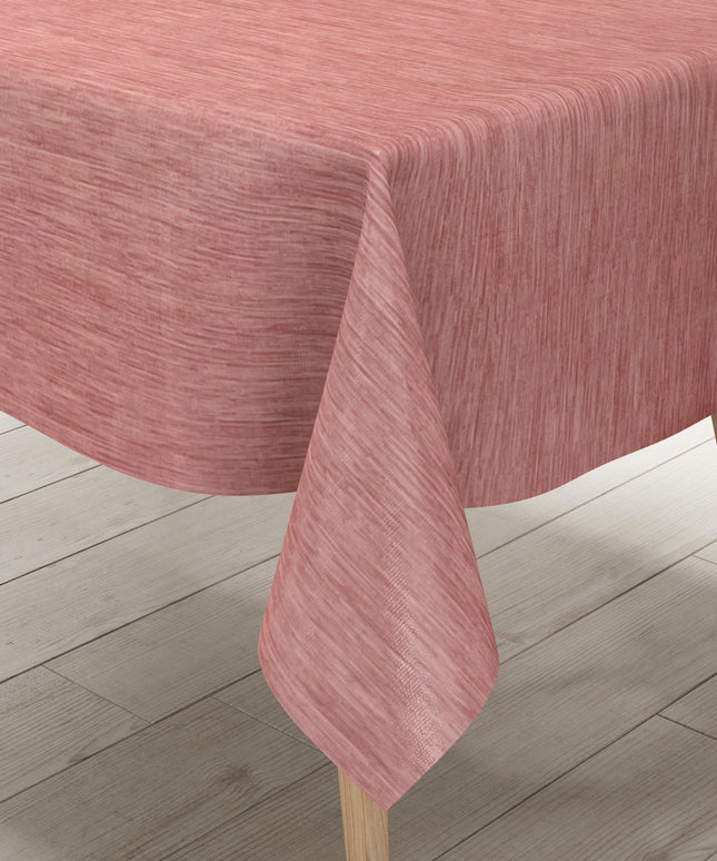 Wachstuch Rollenware Leinenoptik geprägt P733-14 rosa uni einfarbig