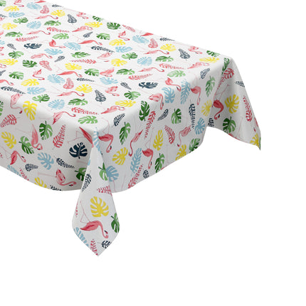 Wachstuch Tischdecke Flamingo