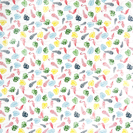 Wachstuch Tischdecke Flamingo