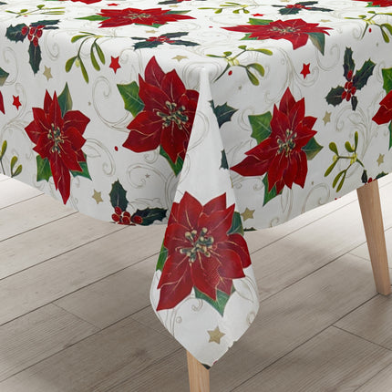 Wachstuch Rolle Weihnachten P847-3 Weihnachtsstern Rollenware