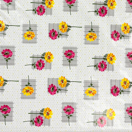 Wachstuch Tischdecke Blumenmotiv