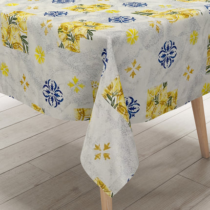 Wachstuch Tischdecke Zitronen